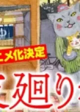 Аниме Ночной кот постер