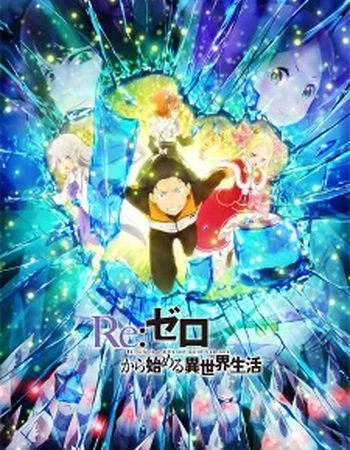 Постер к аниме Re:Zero. Жизнь с нуля в альтернативном мире 2. Часть 2