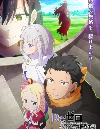 Постер к аниме Re:Zero. Жизнь с нуля в альтернативном мире 4 сезон