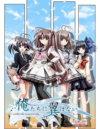 Постер к аниме Мы — бескрылые: Под невинным небом