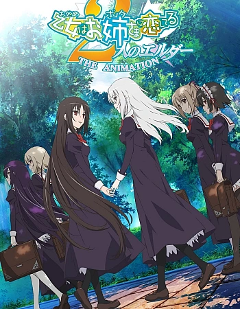 Постер к аниме Девушка влюбилась в старшую сестру OVA