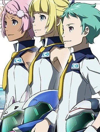 Постер к аниме Эврика 7 AO: Цветы Юнгфрау